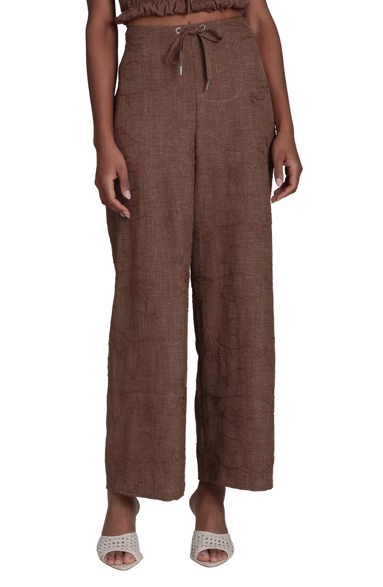 Bagatelle Pull-On Pants, Main, color, Cafe