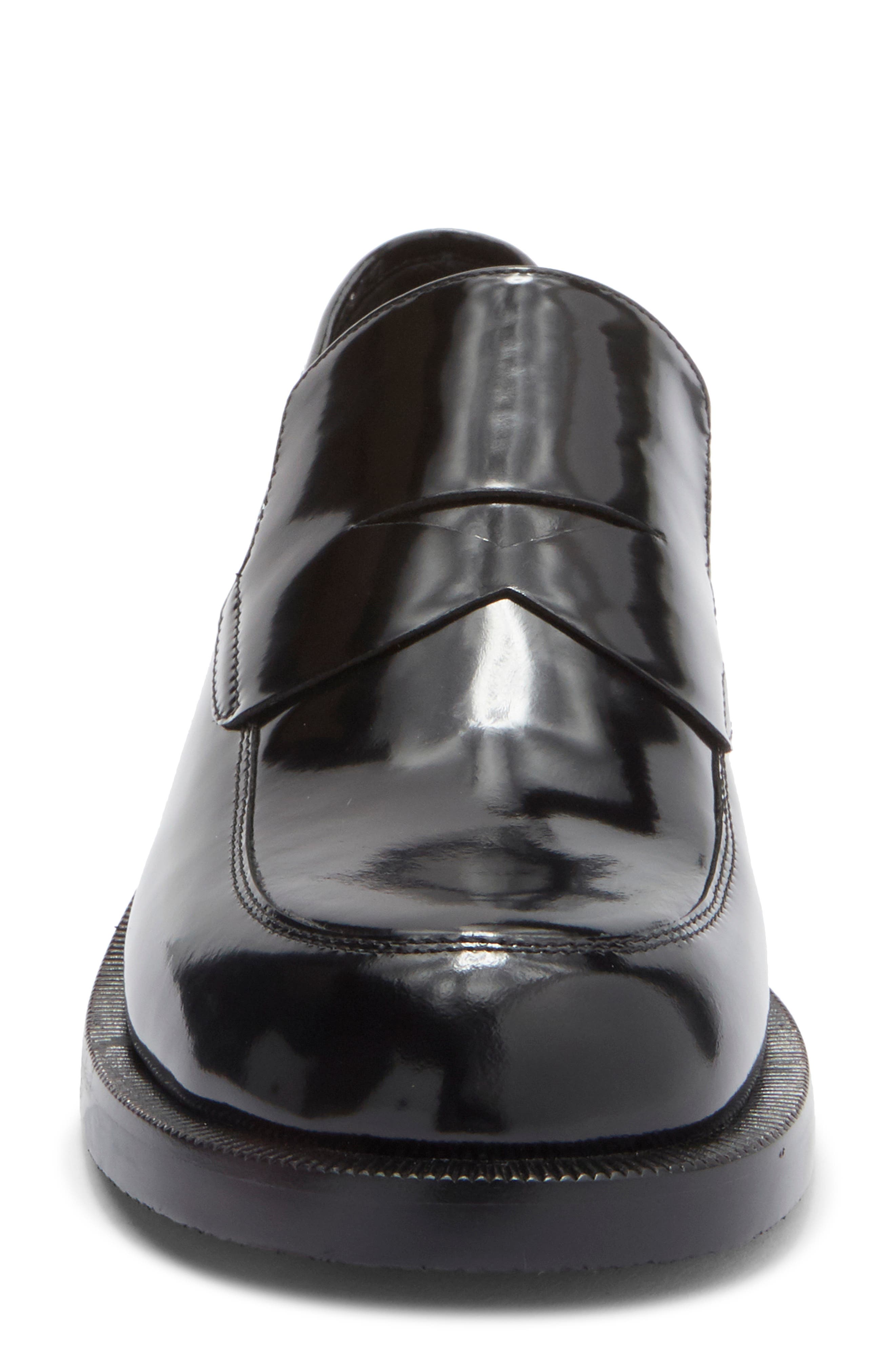 Jeffrey Campbell Rotary Penny Loafer, Alternate, color, Black Box