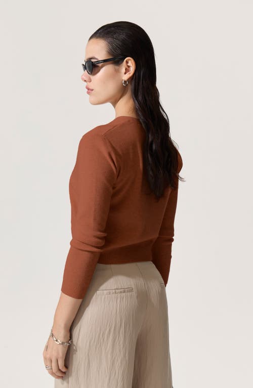 DELUC DELUC MELFI CROP CARDIGAN 