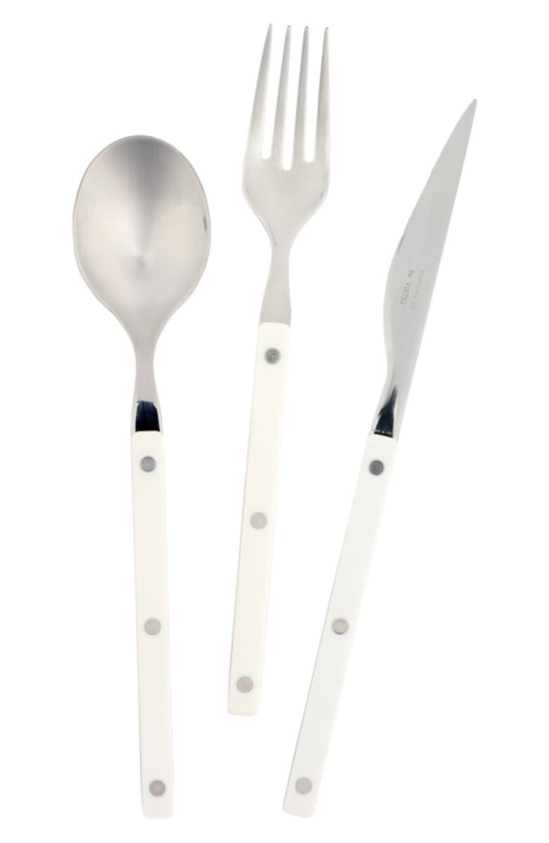 VIETRI Pastello 3-Piece Place Setting, Main, color, White