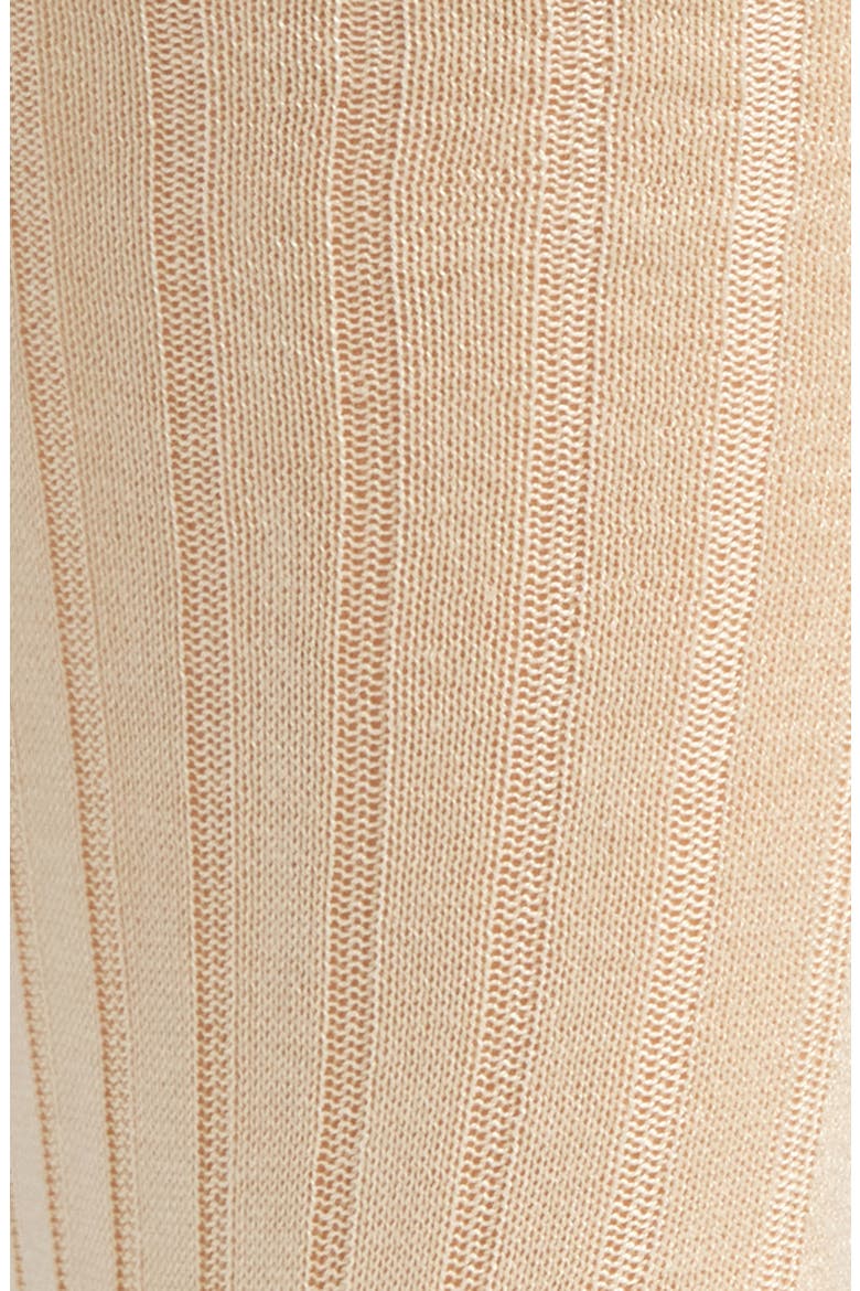 Cotton Rib Dress Socks, Alternate, color, NATURAL