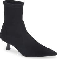 Stuart Weitzman Stuart Supersculpt Pointy Toe Bootie 50