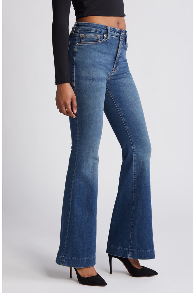 Good Legs Flare Jeans, Alternate, color, BLUE004