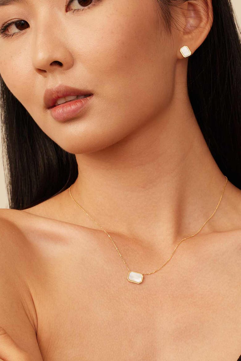 14K Yellow Gold Horizons Pendant Necklace, Alternate, color, Yellow Gold