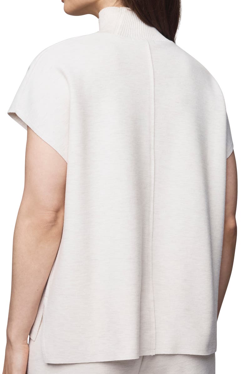 Splendid Winslow Mock Neck Pullover, Alternate, color, Pale Oak Heather