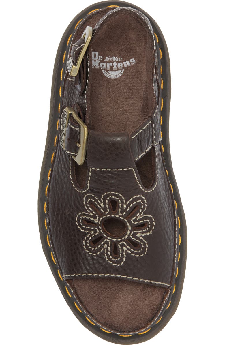 Dr. Martens Dunnet Flower Slingback Sandal, Alternate, color,