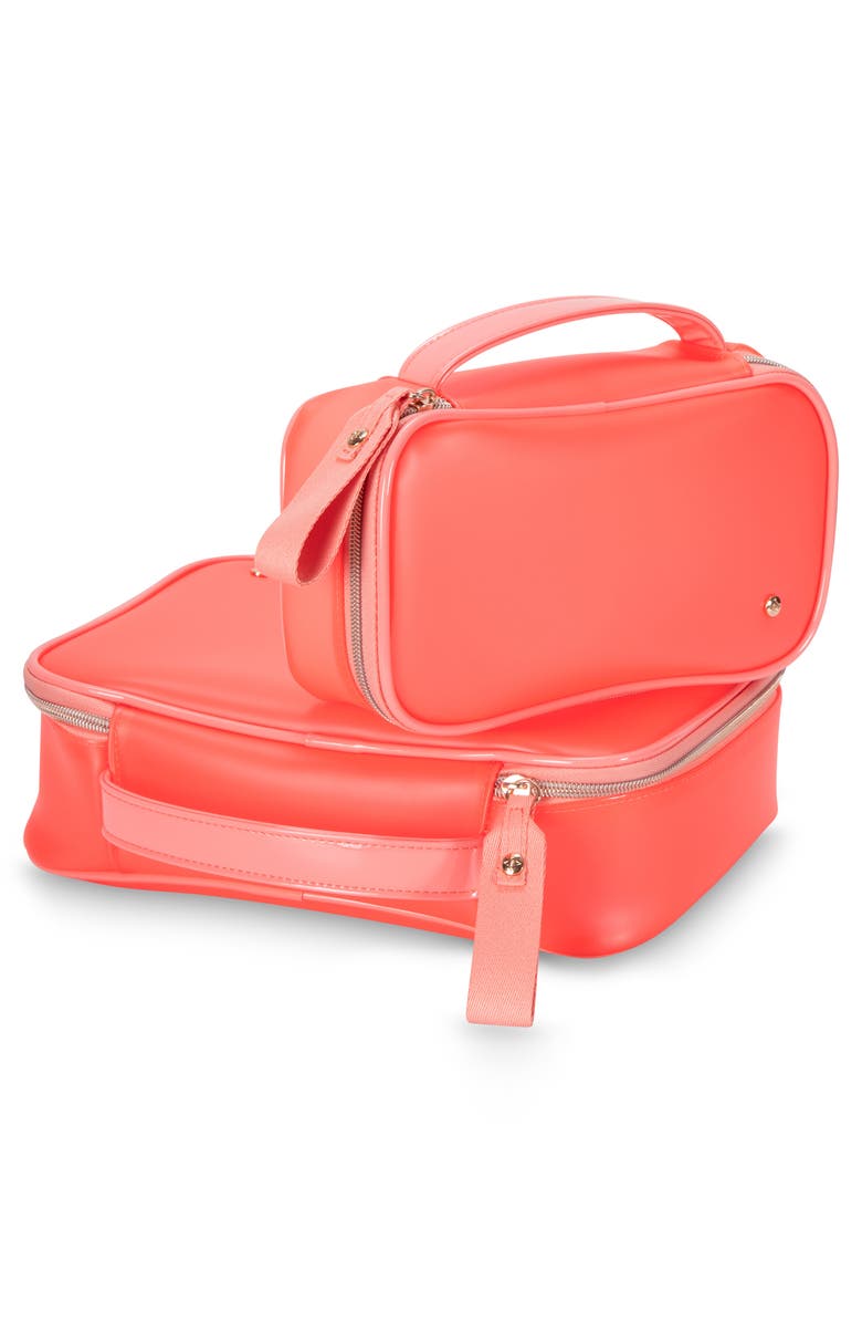 Stephanie Johnson Miami Guava 2-Piece Makeup Case Set, Alternate, color,
