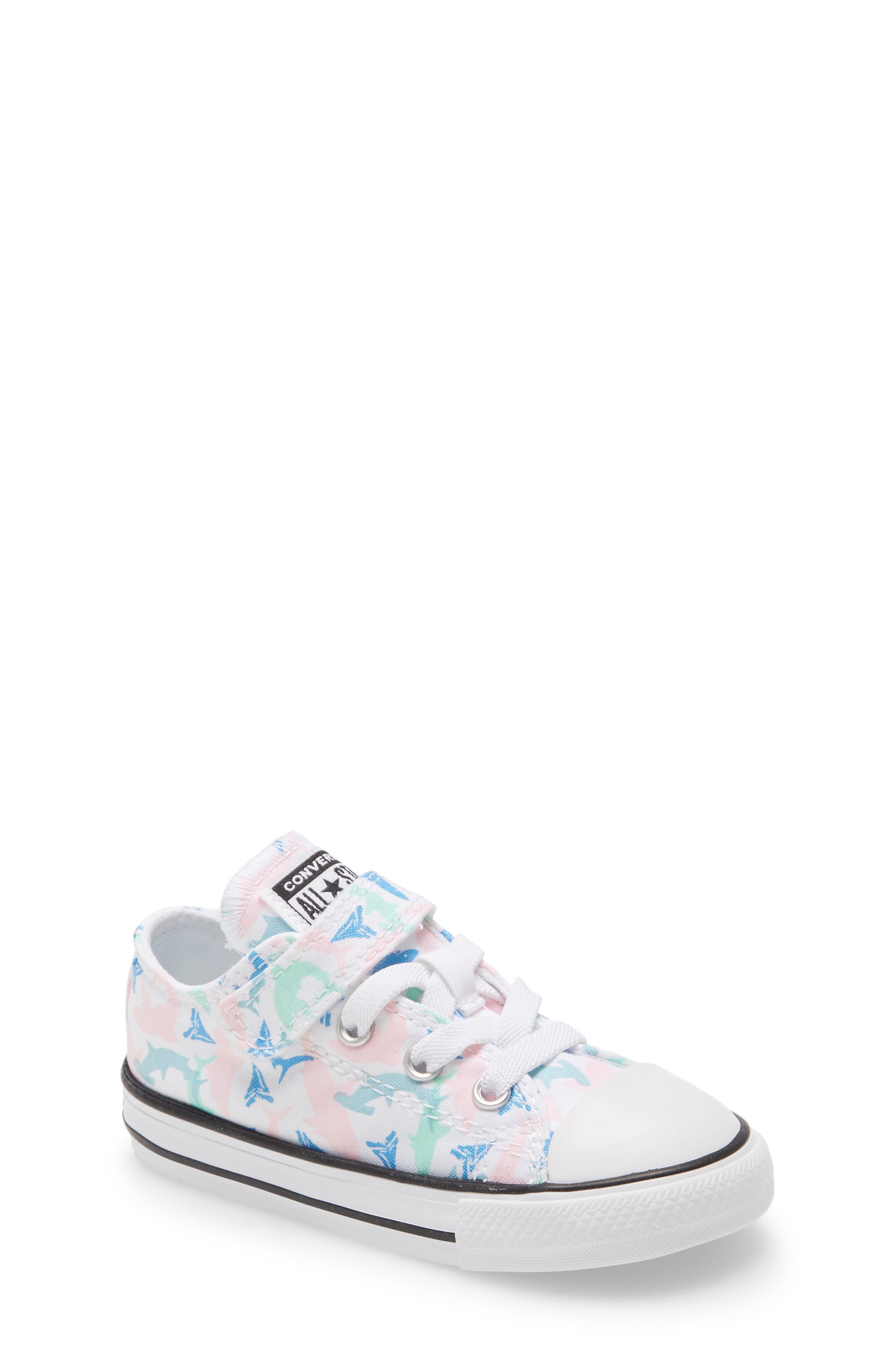 Converse Chuck Taylor<sup>®</sup> All Star<sup>®</sup> 1V Shark Low Top Sneaker, Main, color, 