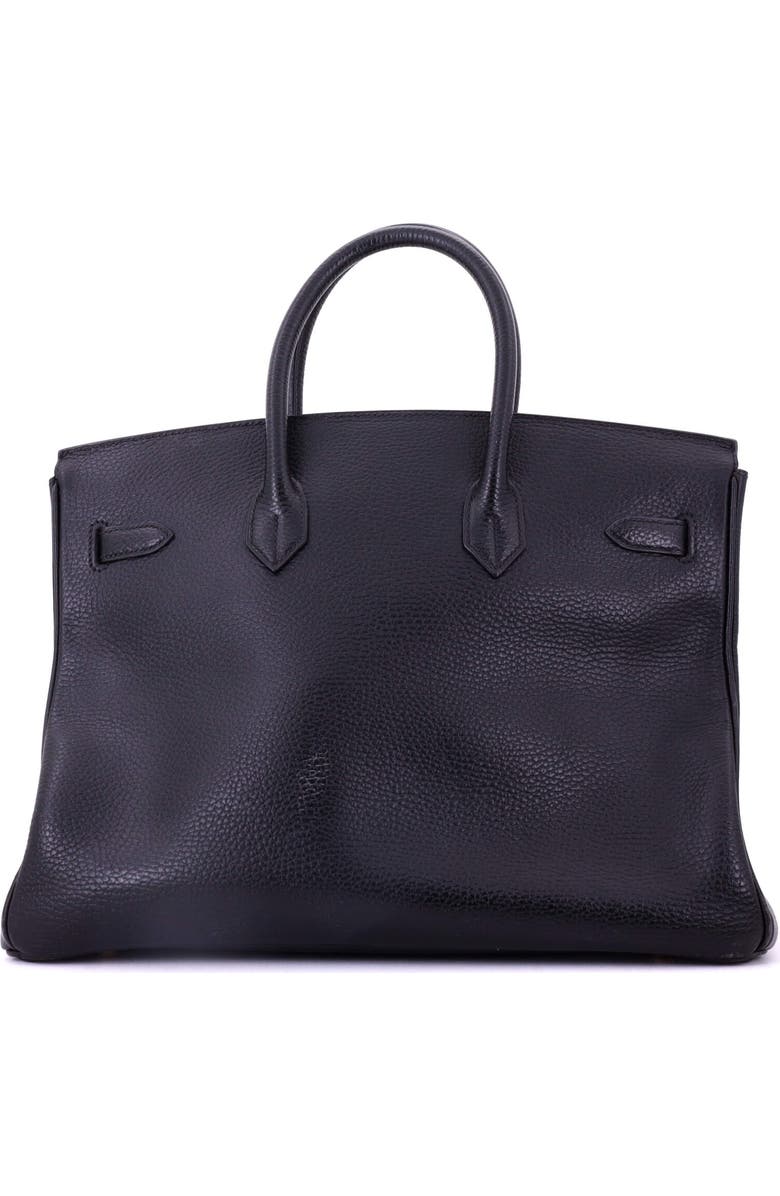 Pre-Owned Hermes Birkin Handbag Black Ardennes with Gold Hardware 35, Alternate, color, Noir