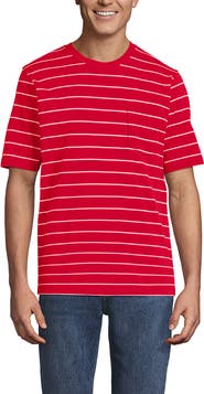 Lands' End Super-T Short Sleeve T-Shirt with Pocket