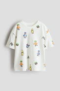 H&M Oversized Printed T-shirt