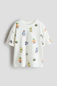 H&M Oversized Printed T-shirt