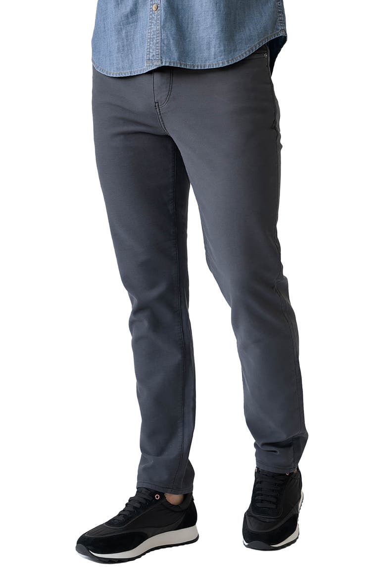 Comfort Slim Fit Jeans, Alternate, color, WASHED BLACK