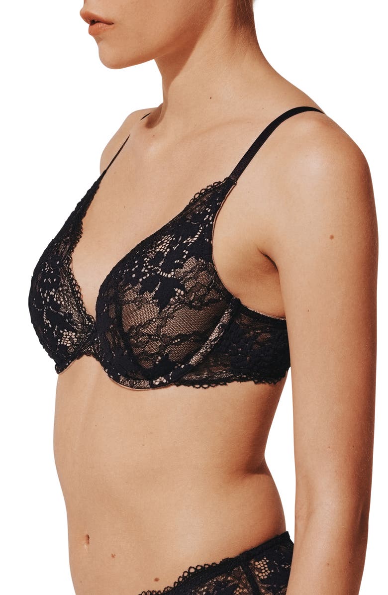 ThirdLove All Day Lace Push-Up Underwire Bra, Alternate, color, 