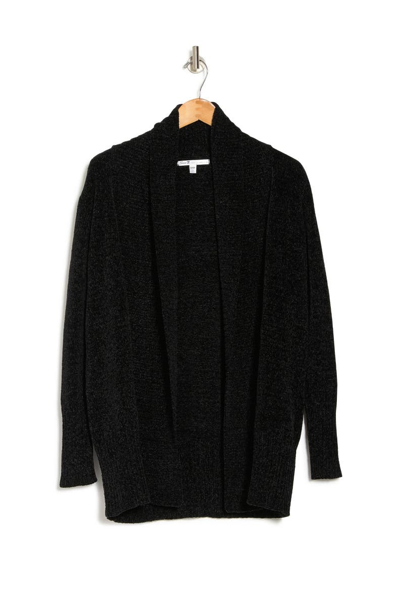 Seven7 Open Front Knit Cardigan, Main, color, 