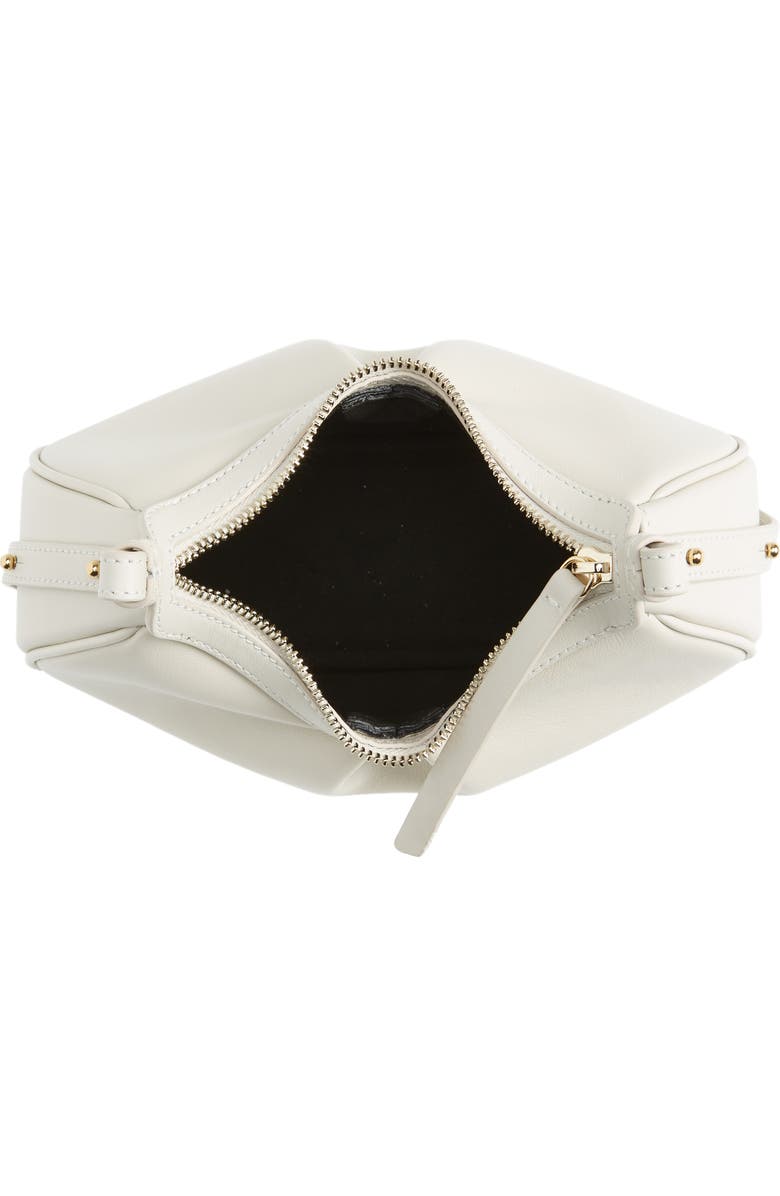 Yuzefi Mini Bean Bag Leather Handbag, Alternate, color,