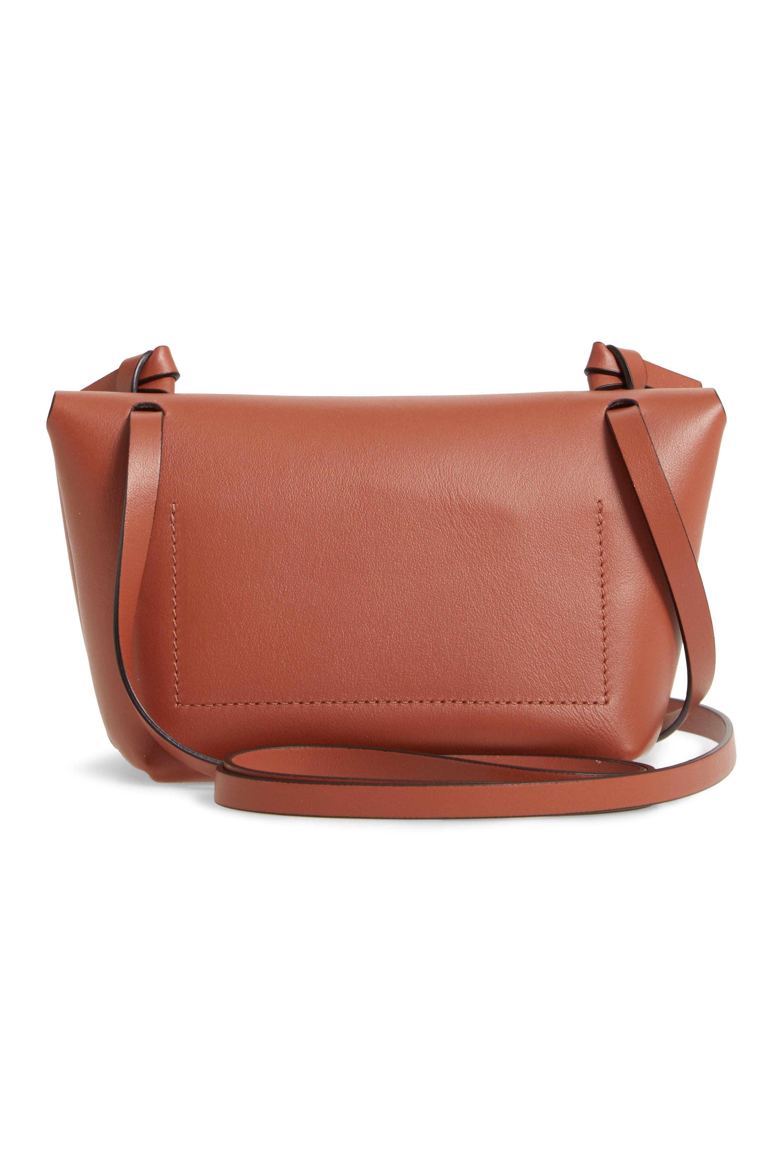 Studios Mini Crossbody Bag, Alternate, color, ALMOND BROWN