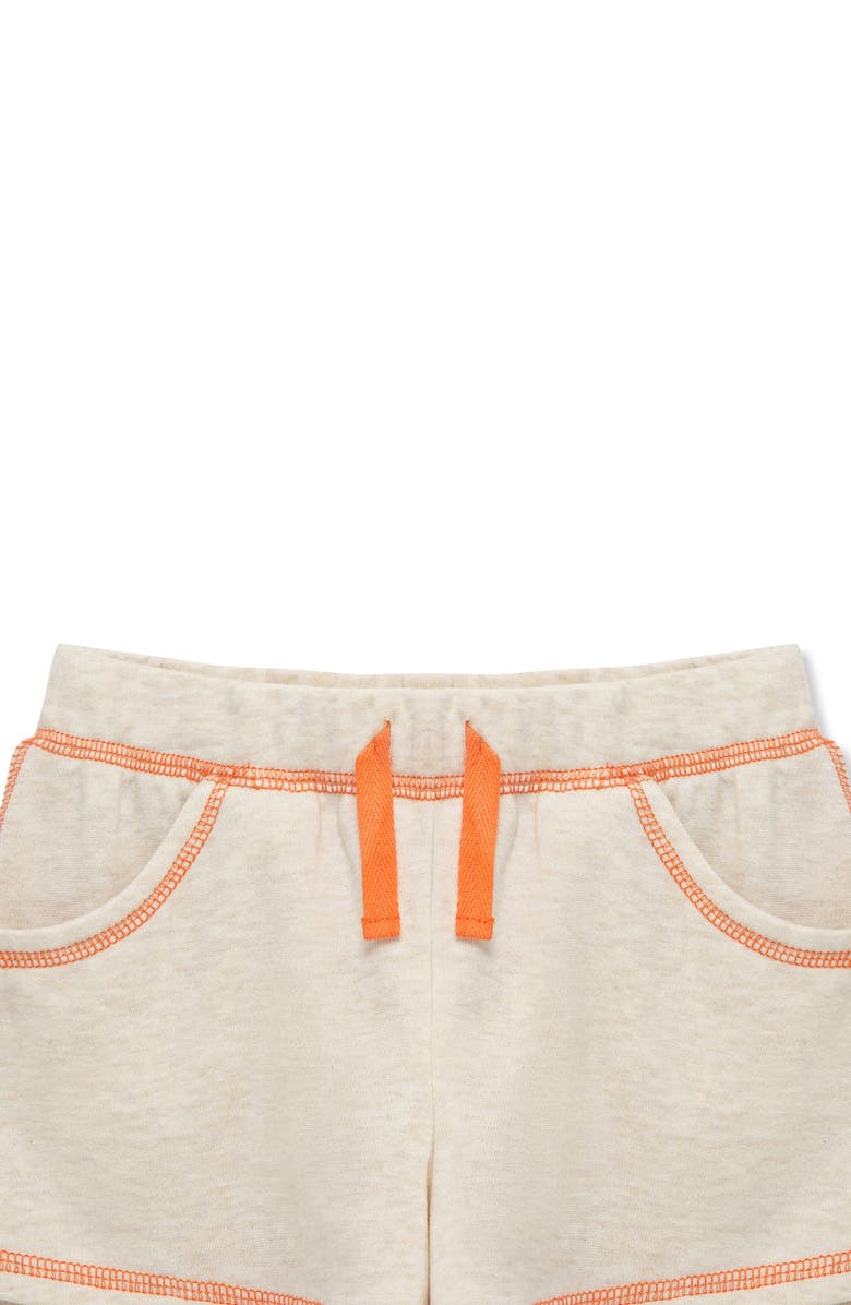 Peek Aren't You Curious Kids' Appliqué Flowers T-Shirt & Shorts Set, Alternate, color,