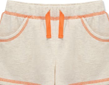 Kids' Appliqué Flowers T-Shirt & Shorts Set