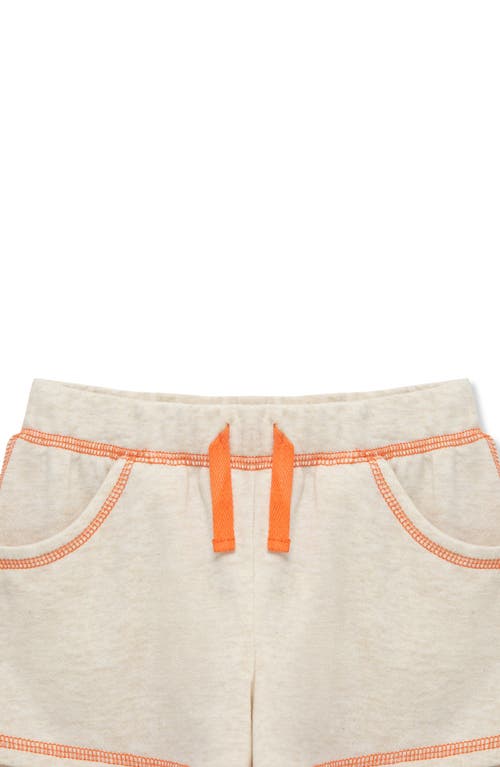 Shop Peek Aren't You Curious Kids' Appliqué Flowers T-shirt & Shorts Set