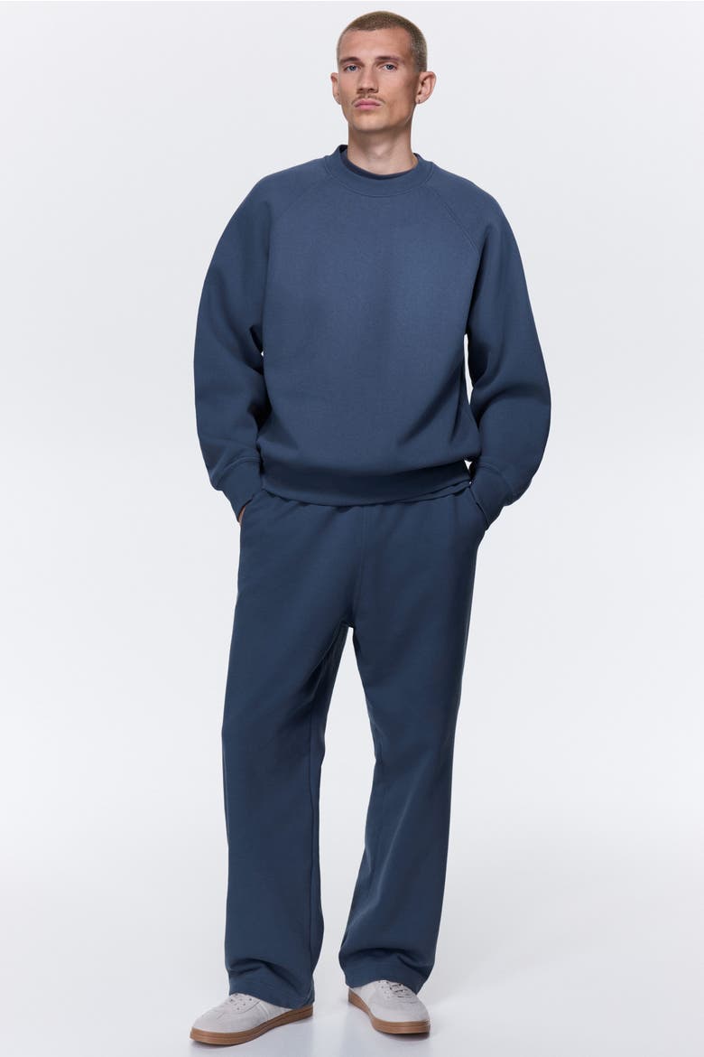 Oversized Fit Sweatshirt, Alternate, color, Blue