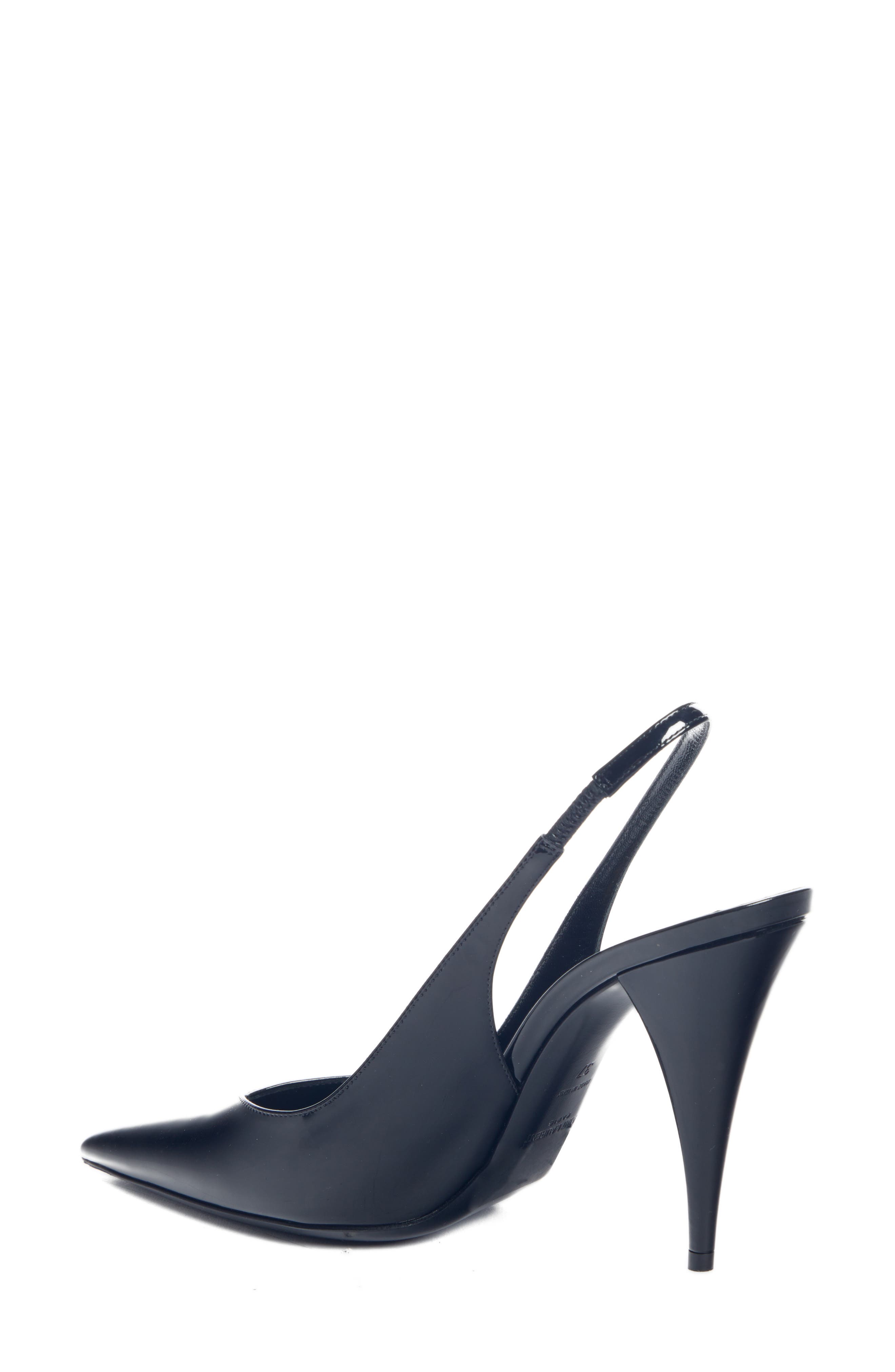 Saint Laurent Kiki Slingback Pump, Alternate, color, 