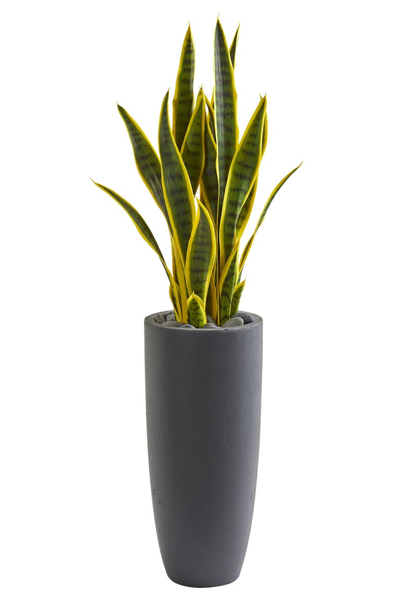 NEARLY NATURAL Natural Hydrangea Triple Candelabrum Centerpiece, Main, color,