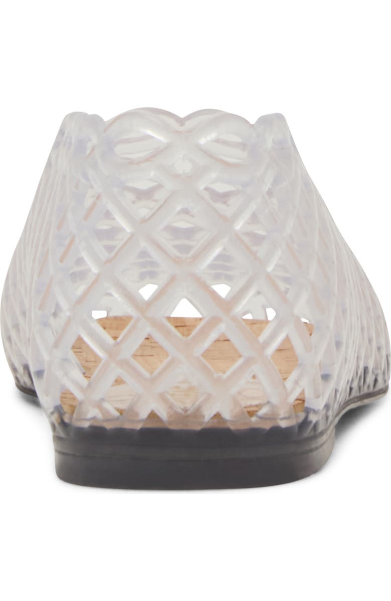 Steve Madden Kids' Grove Jelly Flat, Alternate, color, Clear