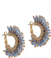 Deepa Gurnani Sierra Hoop Earrings