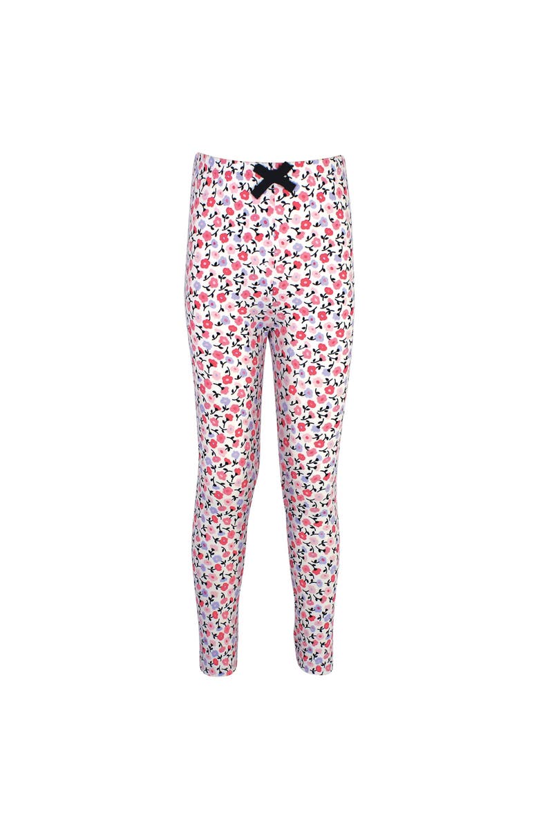 Touched by Nature Organic Cotton Leggings for Young Ladies, Alternate, color, Ditsy Floral