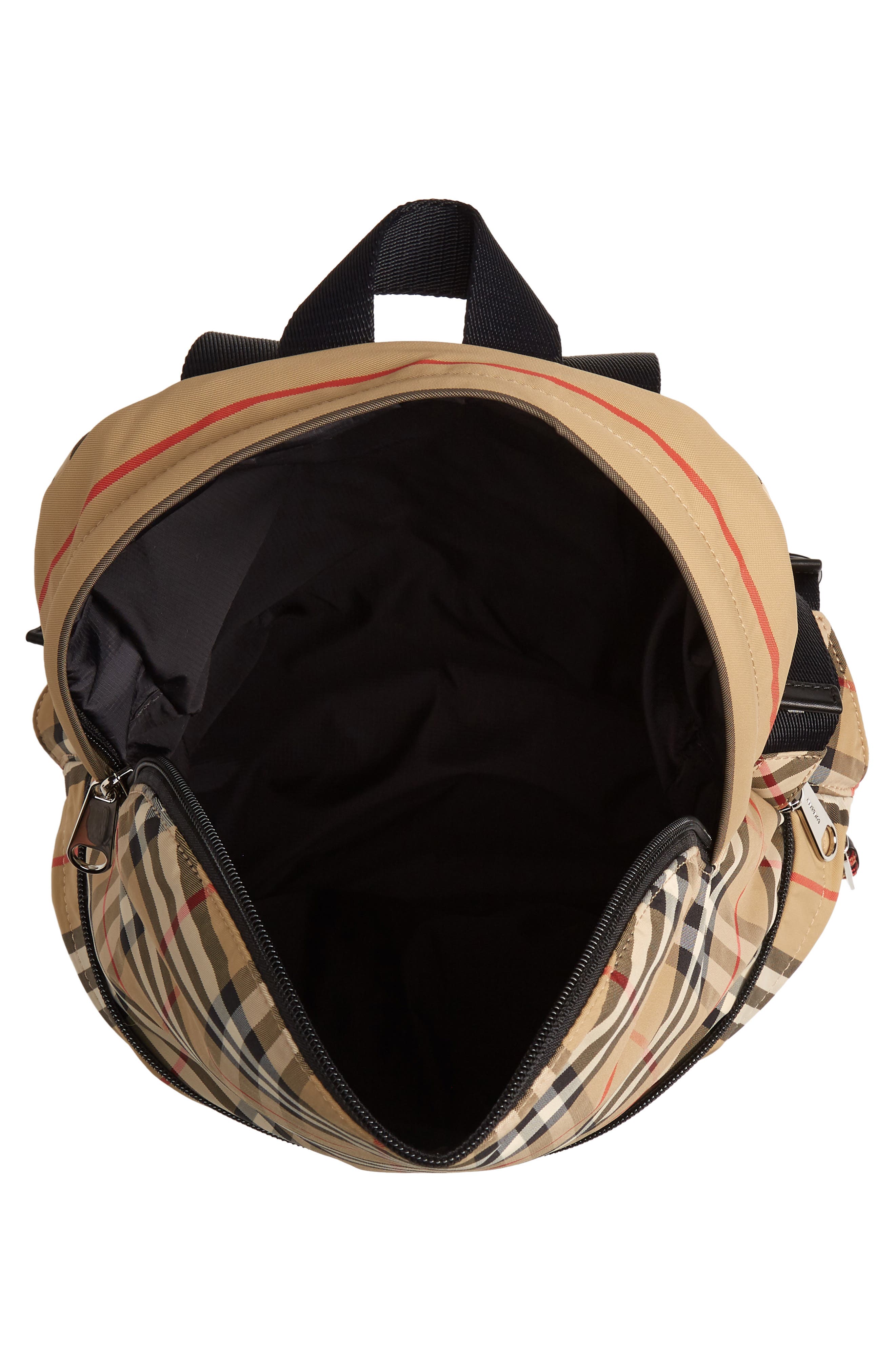 Burberry Rex Archive Check Convertible Belt Bag, Alternate, color, 