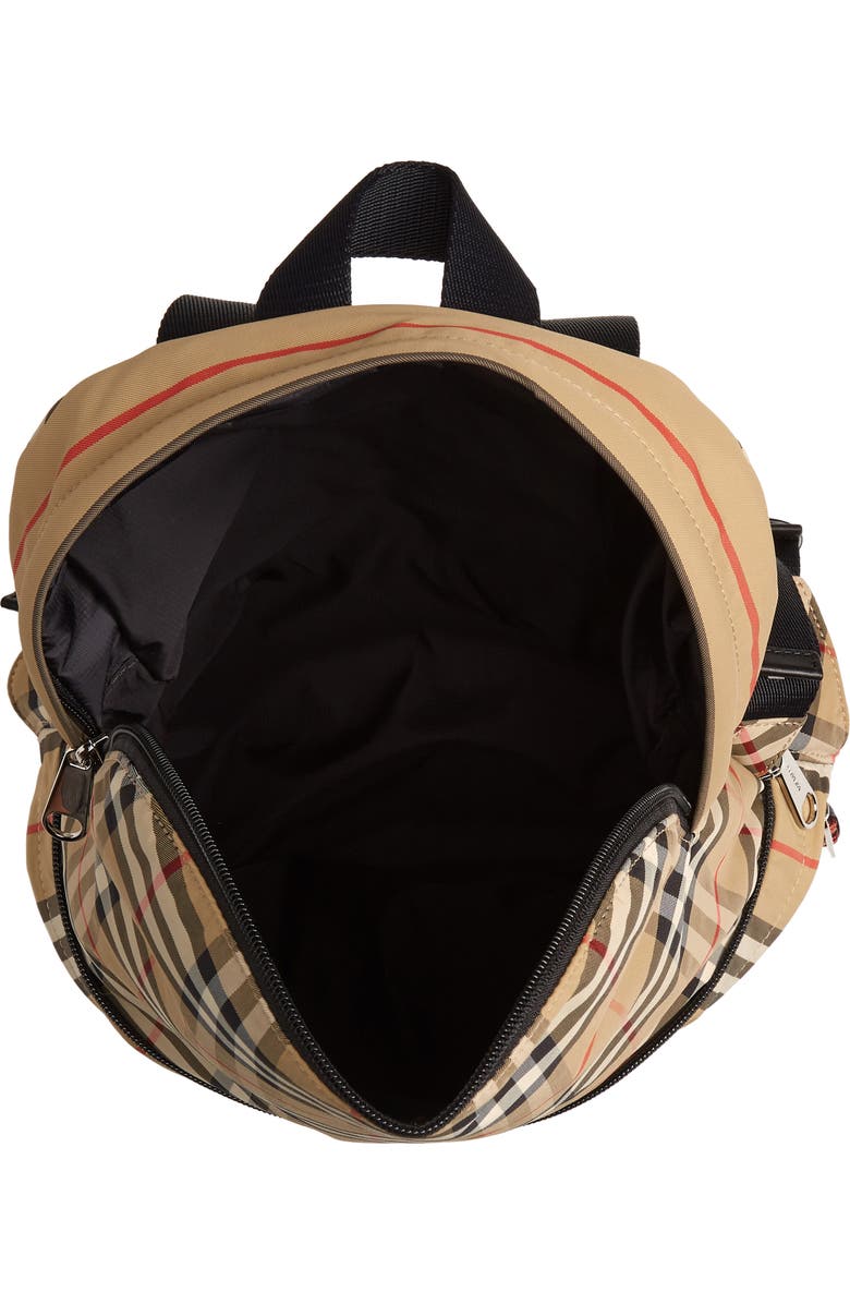 Burberry Rex Archive Check Convertible Belt Bag, Alternate, color,