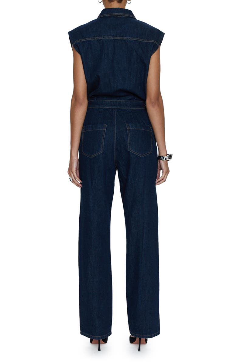 Pistola Brooks Denim Jumpsuit, Alternate, color, 