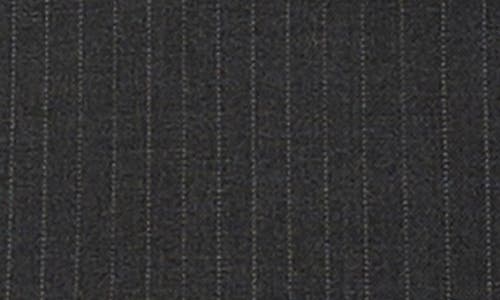 Weekend Max Mara Edmea Pinstripe Virgin Wool Blazer In Black