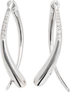 Lucy Quartermaine Sycamore Front and Back Earrings