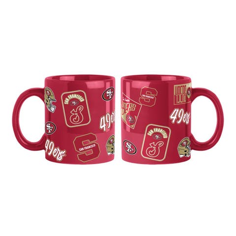 San Francisco 49ers 2-Pack 15oz. Color Mug Set