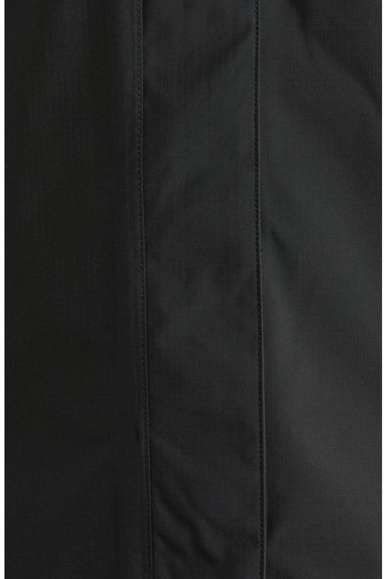 Antora Waterproof Hooded Rain Parka, Alternate, color, TNF BLACK