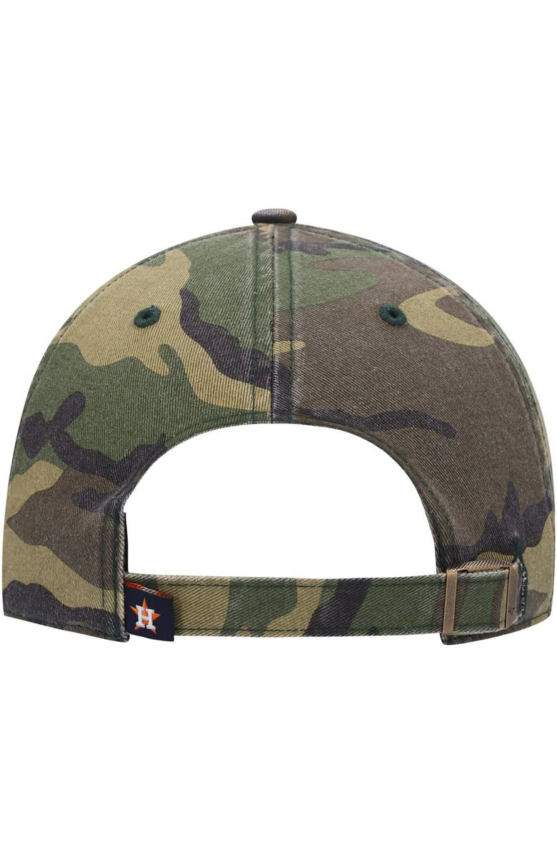 '47 Men's '47 Camo Houston Astros Team Clean Up Adjustable Hat, Alternate, color, 