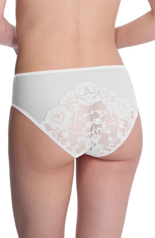 Natori Peony Hipster Brief In Light Ivory