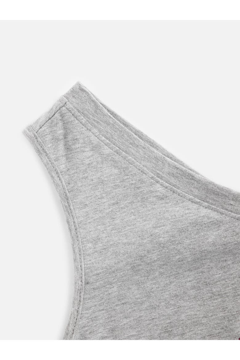 Asymmetric Tie Strap Tank Top, Alternate, color, Grey