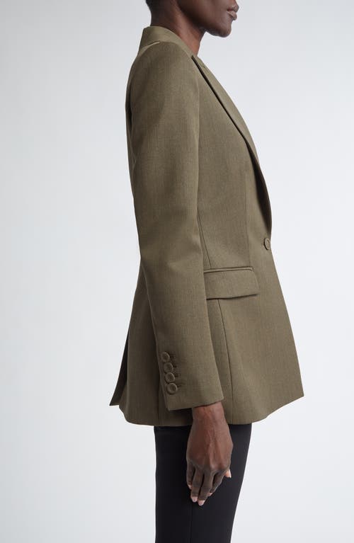 Altuzarra Beatty Virgin Wool Blazer In 000216 Dry Age Mel.
