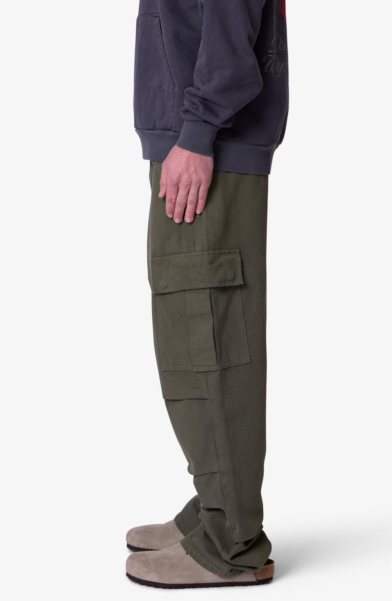 mnml Ultra Baggy Cargo Pants, Alternate, color, Olive
