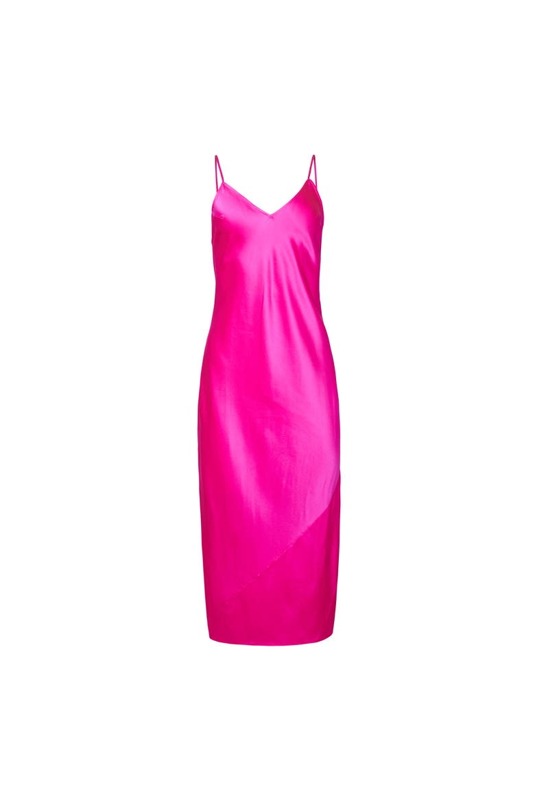 V-Neck Slip, Alternate, color, Wild Pink