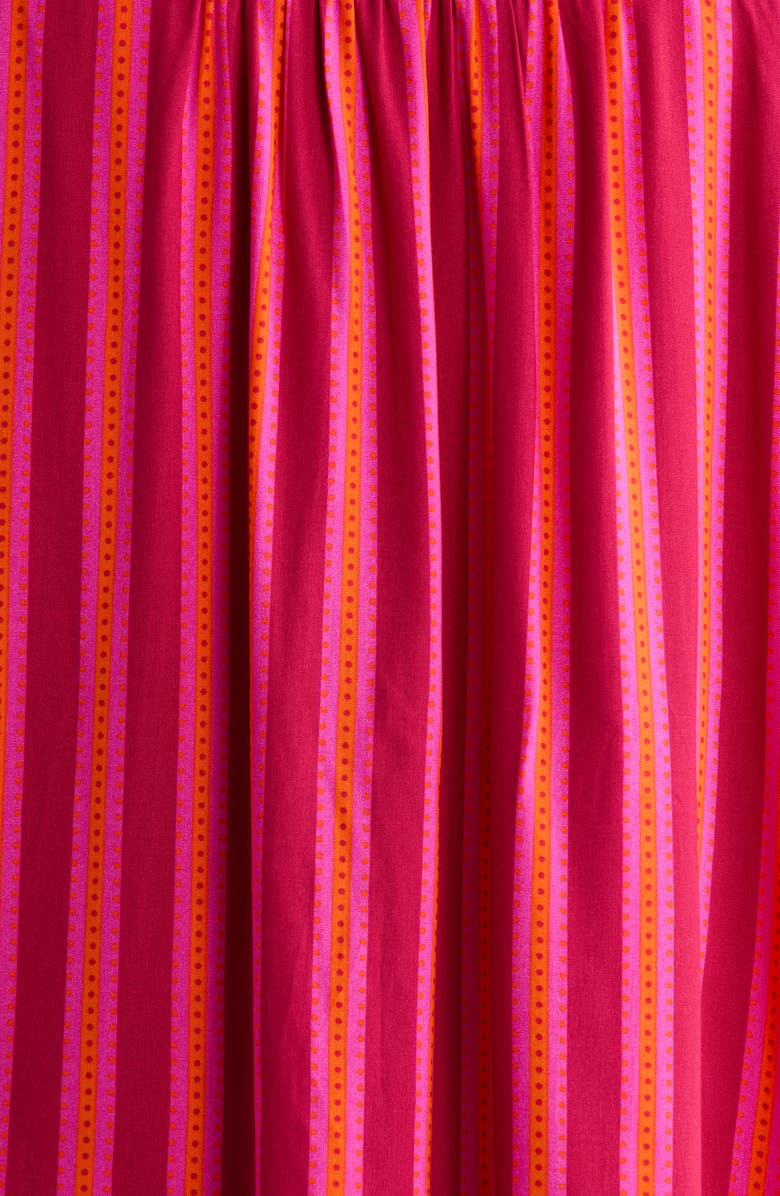 SUGARLIPS Clarisa Stripe Top, Alternate, color, Fuchsia-Orange
