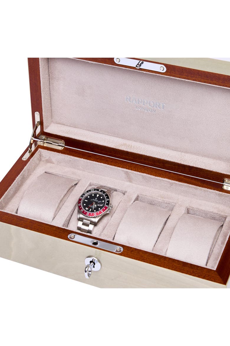 Heritage Four Watch Box, Alternate, color, Grey