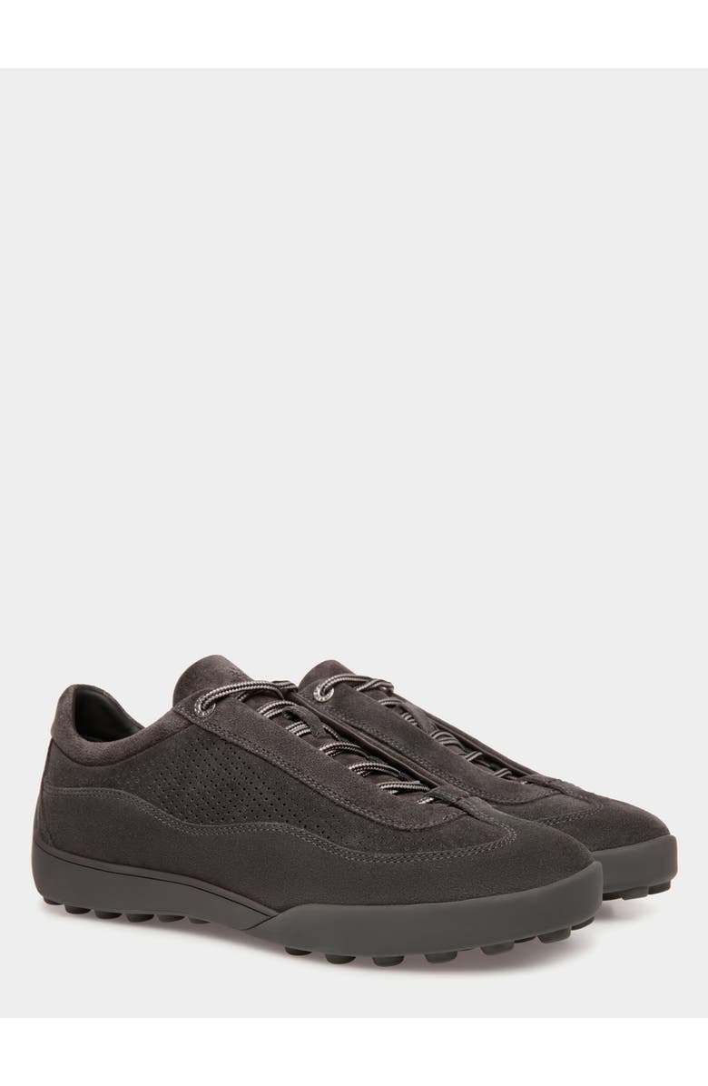 Bally Manto Runner Sneaker in Dark Suede, Alternate, color,