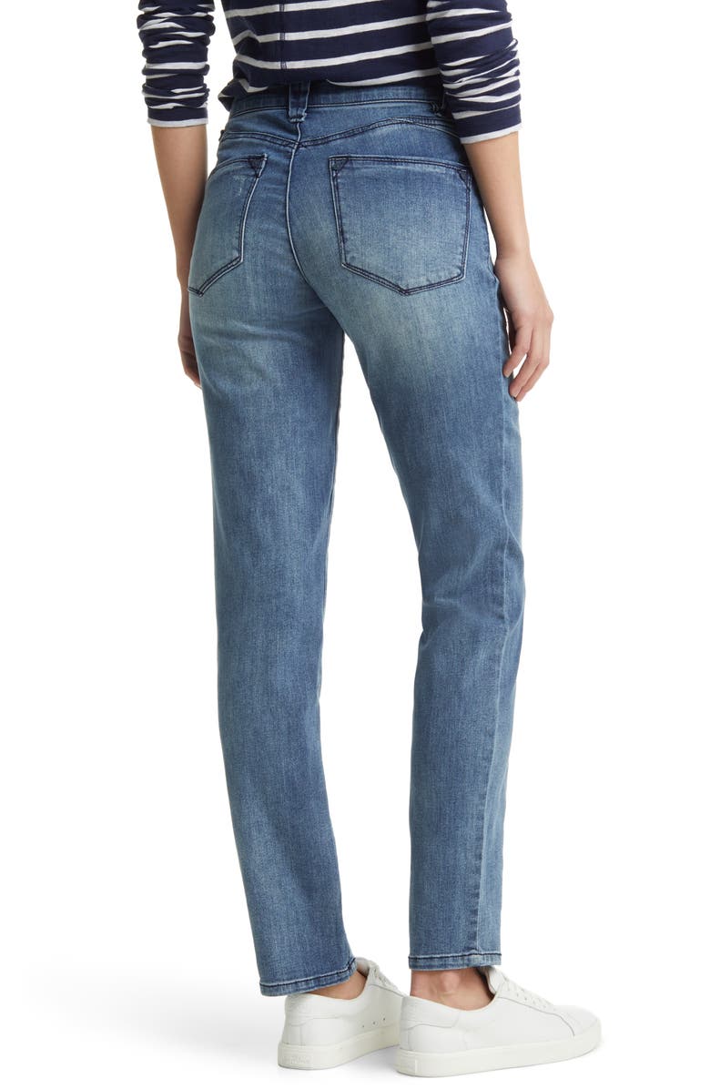 Wit & Wisdom 'Ab'Solution Mid Rise Straight Leg Jeans, Alternate, color,