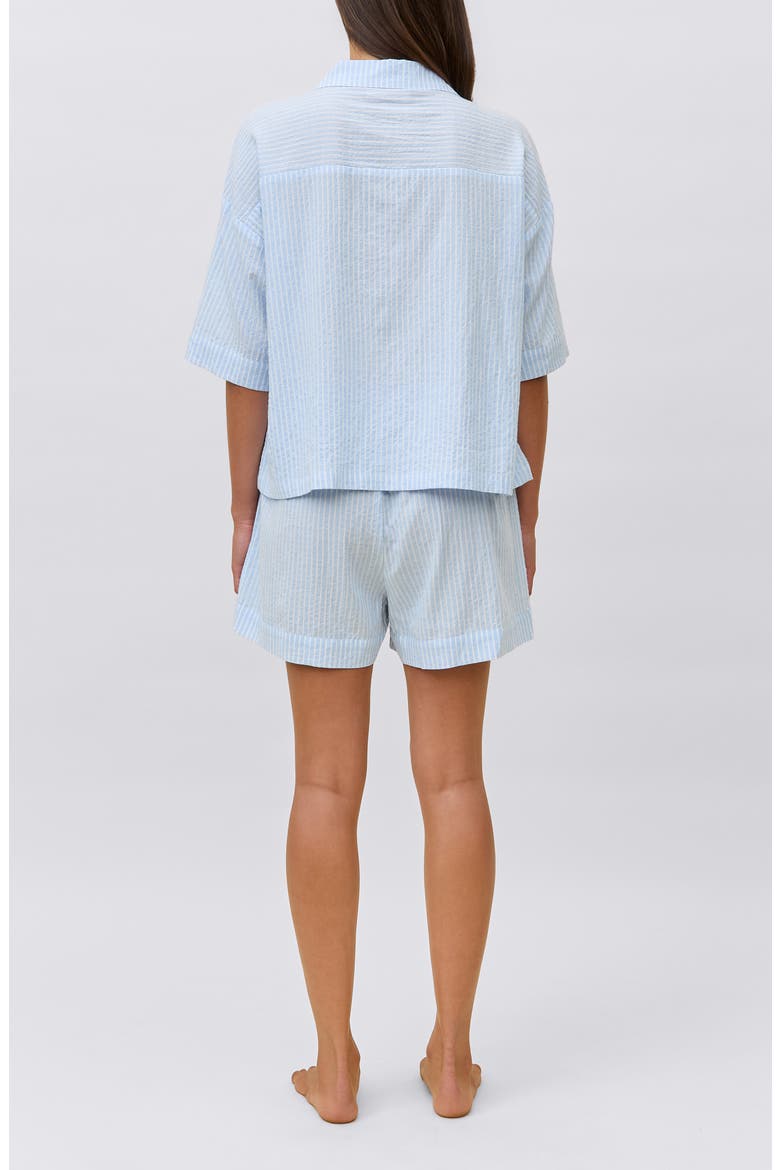 Sabring Stripe Boxer Pajamas, Alternate, color, BLUE BELL WHITE STRIPE