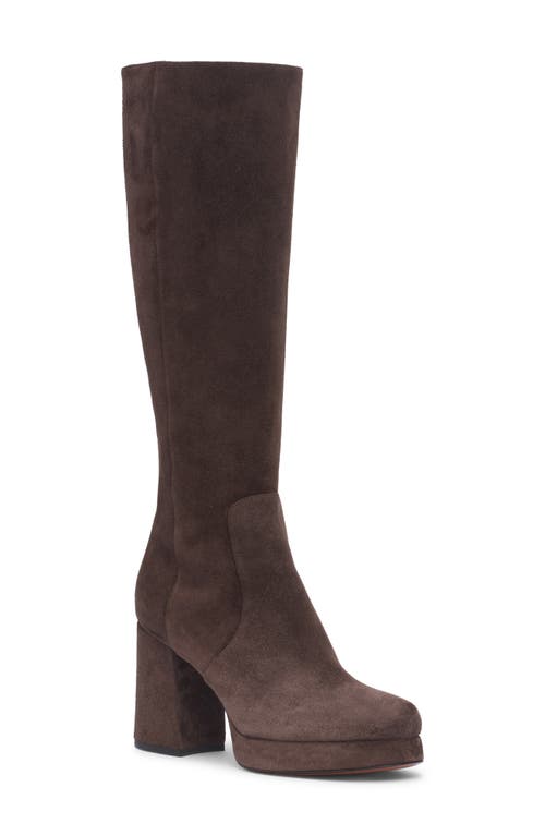 Valentino Fawcette Platform Boot In Crust Leather 90mm In Animal Print