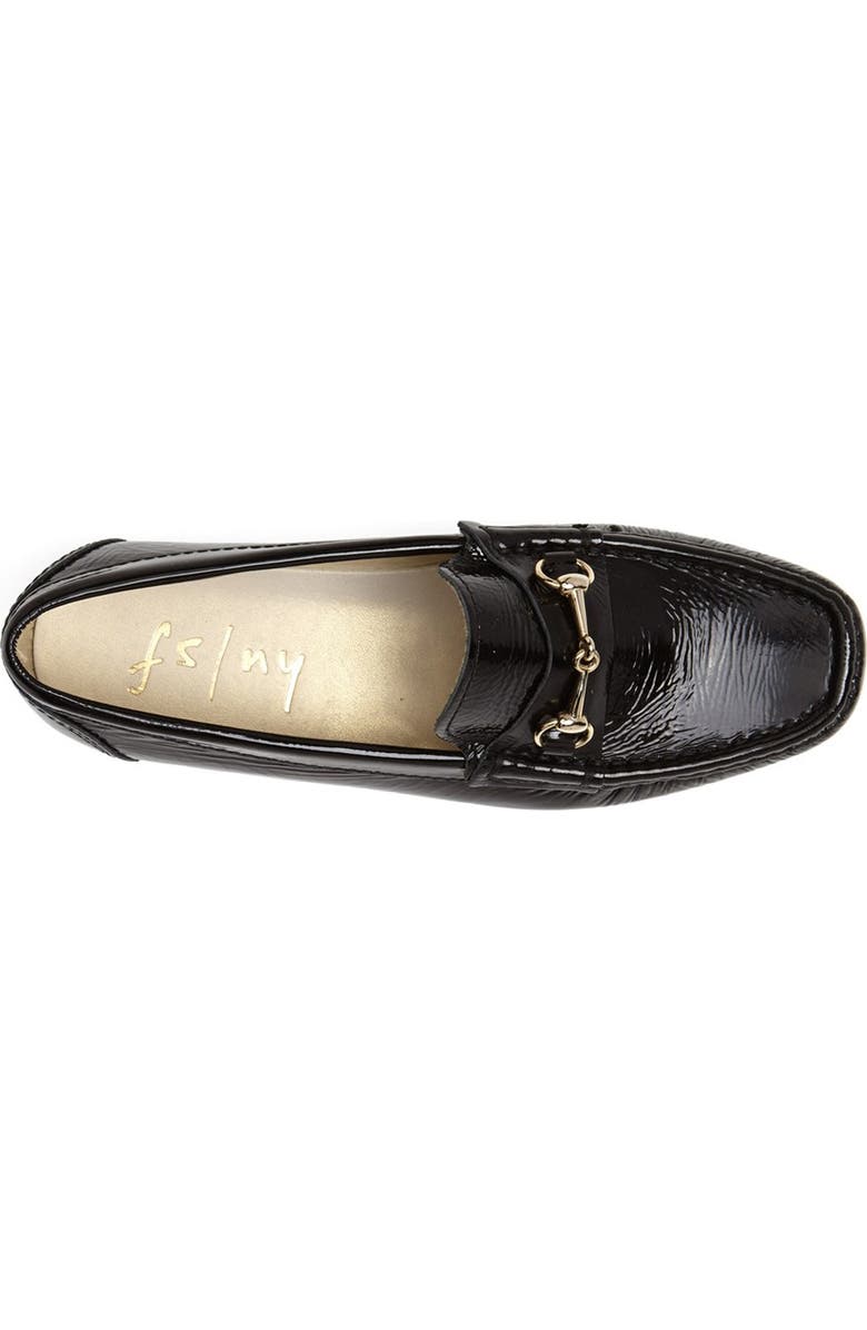 French Sole 'Lecture' Patent Leather Flat, Alternate, color,
